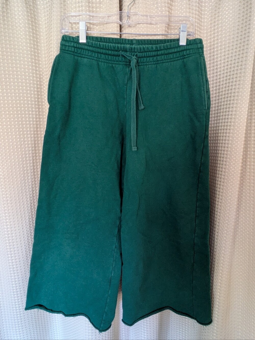 GIRLFRIEND COLLECTIVE BIOME 50/50 Wide Leg cut Off Sweatpant